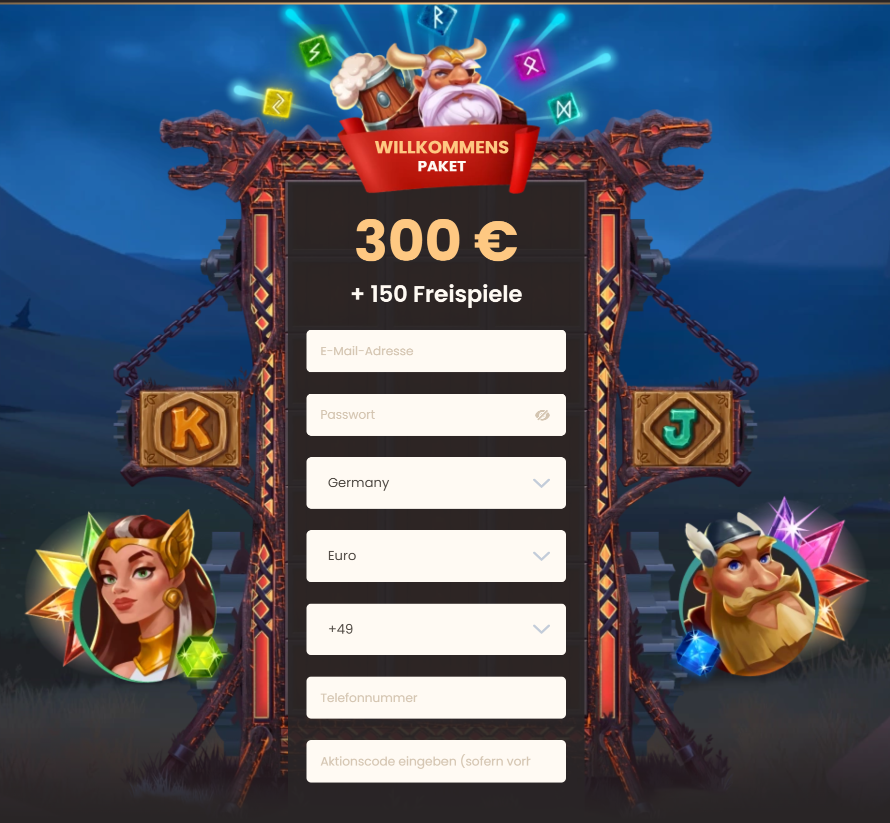 National uvítací bonus screenshot